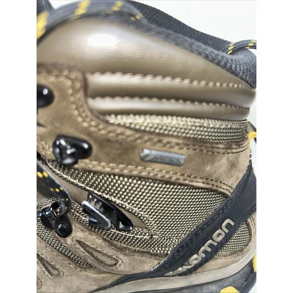 Salomon Quest 4D 2 GTX Gore-Tex Ortholite Gray Hiking Boots Mens Size 7.5 - Picture 12 of 13